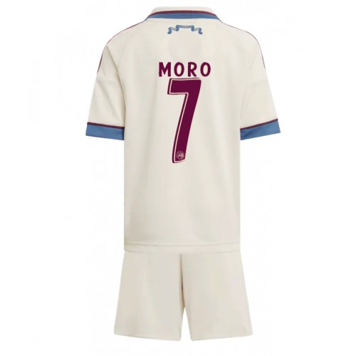 Ajax Raul Moro #7 Tredje trøje Børn 2025-26 Kort ærmer (+ korte bukser)